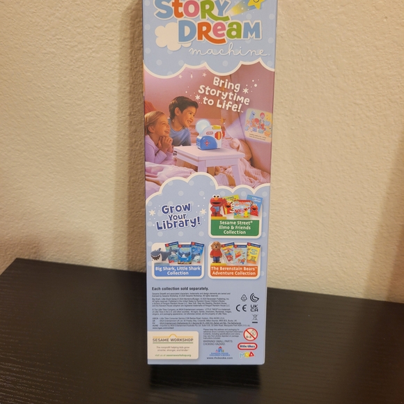 Little Tikes Story Dream Machine Book - Cookie Monster & Friends NWT - Picture 2 of 5